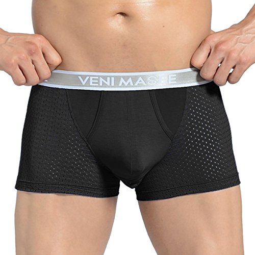 99extra Underwear, 5 Colors Sale Men's Pouch Separation, Breathe Mesh Boxer Briefs