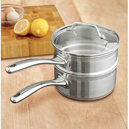 Sur La Table Stainless Steel Double Boiler, 2.2 qt.