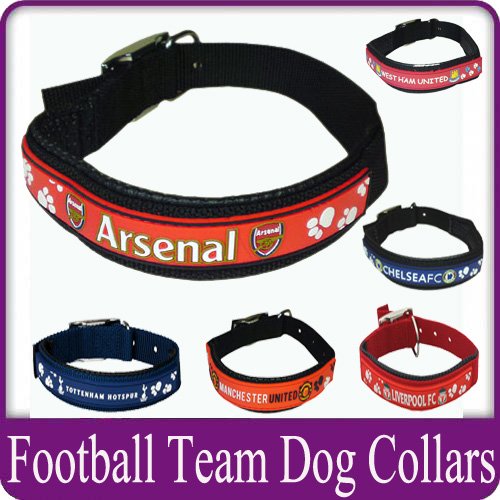manchester united dog collar