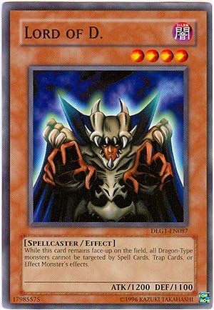 YuGiOh Dark Legends Lord of D. DLG1-EN087 Common [Toy]