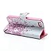 iPhone 6S Case, TabPow Classic Cherry Blossom Flip Wallet PU Leather Case [with Card Slots & Magnetic Flap Closure] Stand Case Cover for Apple iPhone 6 / iPhone 6s (4.7 inch)