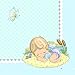 Precious Moments Baby Shower Napkins - Baby Boy Baby Shower Beverage Napkins - 16 Count