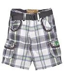 Guess “Rounded Flap” Belted Cargo Shorts