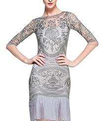 Sexy Spring Summer Winter Polyester Short Sleeves Lace Pleated Floral Print Club Dress 