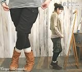 【レディース】JOHNBULL(ジョンブル)テンセルバーバリーカーゴバミューダショートパンツ(ap021)