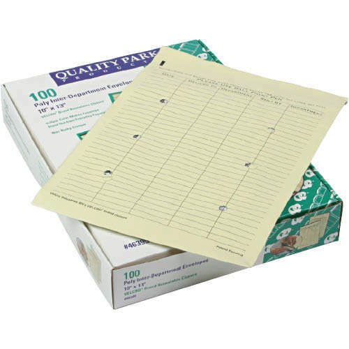 10x13 Poly Envelopes Velcro Close - 100/box