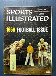 1959 Sports Illustrated September 21 Football Special Good to Very Good [Lt Moisture - contents ok]
