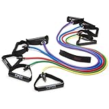 SPRI Xertube Resistance Band Exercise Cords with Door Attachment (Sold Individually)