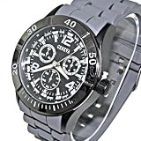 Geneva RCDSWSL1495-7227 Men's Square Decorative Chronograph-Gray
