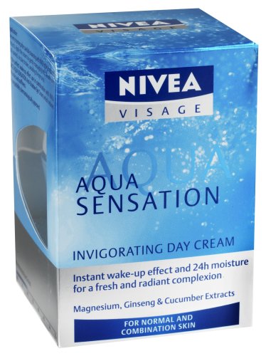 NIVEA VISAGE Aqua Beauty Erfrischende Tagespflege, 50ml
