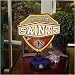 New Orleans Saints Neon Table Lamp