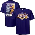 Majestic Los Angeles Lakers 2009 NBA Champions Purple Attitude of Champions Roster T-shirt