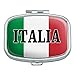 Italia Italy Italian Flag Rectangle Pill Case Trinket Gift Box