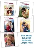 One-Click Buy: Five February 2007 Larger Print Harlequin Romance (777, 779, 780, 781, 782,)