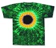 Sundog Green Sunflower Tie-Dye S/S T