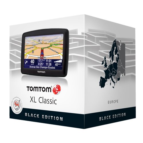 TomTom XL Black Edition 2009 Europe Traffic Navigationssystem inkl. TMC