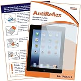 mumbi Displayschutzfolie iPad 4 / iPad 3 / iPad 2 "AntiReflex" - Displayschutz iPad 2 iPad 3 iPad 4 (WI-FI + 3G + 4G) Schutzfolie antireflektierend!von "mumbi�"