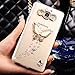 Samsung Core Prime Case, AMASELL Luxury 3D Handmade Bling Clear Soft TPU Silicone Case Back Cover for Samsung Galaxy Core Prime SM-G3606 SM-G3609 Case, Diamond Butterfly