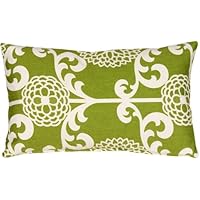 Pillow Decor - Waverly Fun Floret Spruce 12x20 Throw Pillow