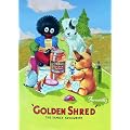 Half Moon Bay Tea Towel, Golden Shred Picnic
