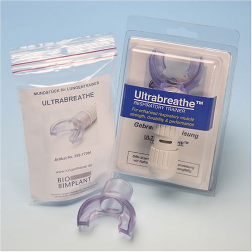 Lungentrainer ULTRABREATHE und Mundstück SET