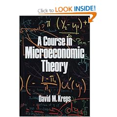 A Course in Microeconomic Theory