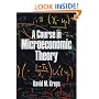 A Course in Microeconomic Theory