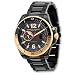 Mens Charles Hubert Black-plated Stainless title=