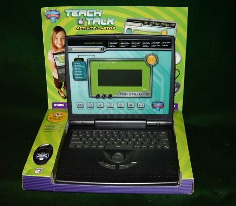 51VdODK1OAL Electronic Learning System Teach & Talk Activity Laptop