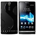 mumbi TPU Silikon Schutzh�lle f�r Sony Xperia S schwarz