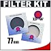 B+W 77mm TWO Glass Filters Kit with B+W UV and Circular Polarizer Filter for Canon, Nikon, Olympus & Pentax Lenses with 77mm Filter Size
