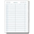 Rediform Wirebound Incoming/Outgoing Call Register, 11 X 8.5, 100 Pages ( 50-111)