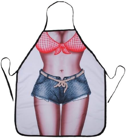 Tocas® Bikini & Shorts Sexy Kitchen Apron Funny Creative Cooking Aprons for Christmas Women Ladies Girlfriend Gifts