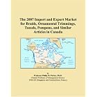 Click here to buy The 2007 Import and Export Market for Braids, Ornamental Trimmings, Tassels, Pompons, and... by Parker, Philip M..