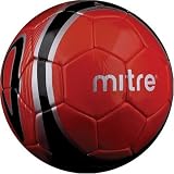 Mitre Mini Vasco 32p Football  - Red/Black Mini