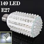 Big Bargain E27 7W 149 LED Bianco fre...