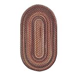 Capel Rugs Bear Creek 7x9 oval Terra Cotta Area Rug