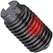Jergens 10706 Steel Ball Plunger, Low Carbon Steel, 5/16-24 Thread