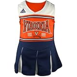 adidas Virginia Cavaliers Navy Blue Toddler Two-Piece Cheerleader Dress
