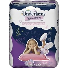 Pampers UnderJams, Girls, Gr.S/M, 4x10 Stk
