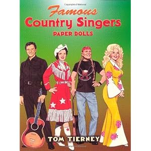 Famous Country Singers Paper Dolls