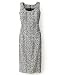 Leopard-print sheath dress (plus-size 22W BLACK-MULTI)