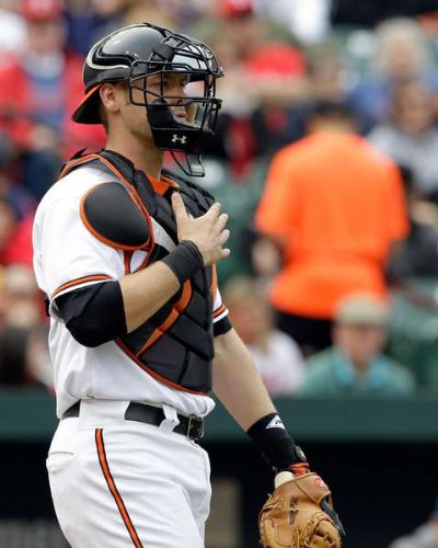 Matt Wieters, Baltimore Orioles, 4/10/2011