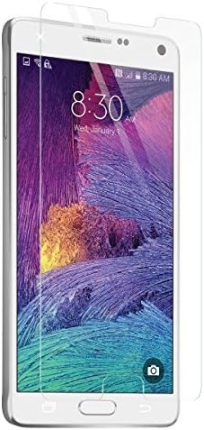 Okana Round Edge 0.3mm Ultra Slim Nano Tempered Glass Screen Protector for Samsung Note 4 with 9h Hardness/anti-scratch/fingerprint Resistant