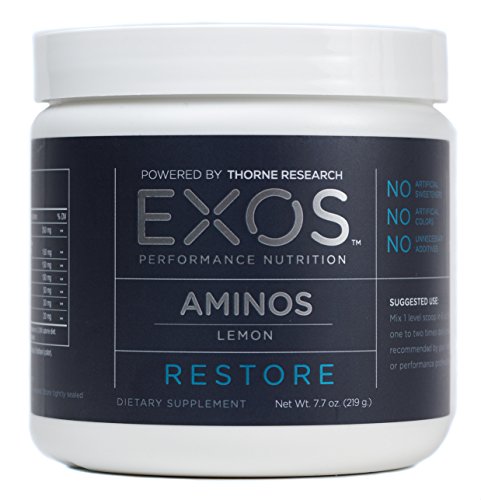 EXOS Performance Nutrition - Aminos - Lemon Flavor - NSF Certified for Sport® - 30 Servings