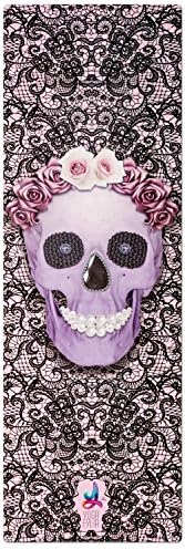 Yogafylia. Microfiber Yoga Mats. Skull Yoga Mat