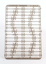 Nickle silver catenary hanger, solid attachment