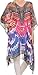 Sakkas Liv Ligthweight Summer Printed Short Caftan Dress/Cover Up