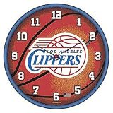 Los Angeles Clippers NBA Round Wall Clock