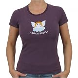 Adelheid - Gl?engel Girlie Shirt, pflaume